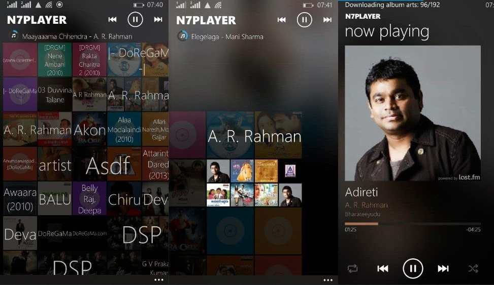 Pemutar musik android n7player Pemutar musik android n7player