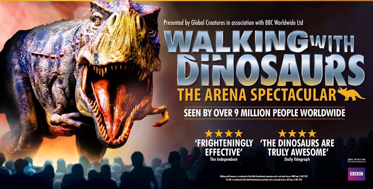press call opening night of walking with dinosaurs the live experience