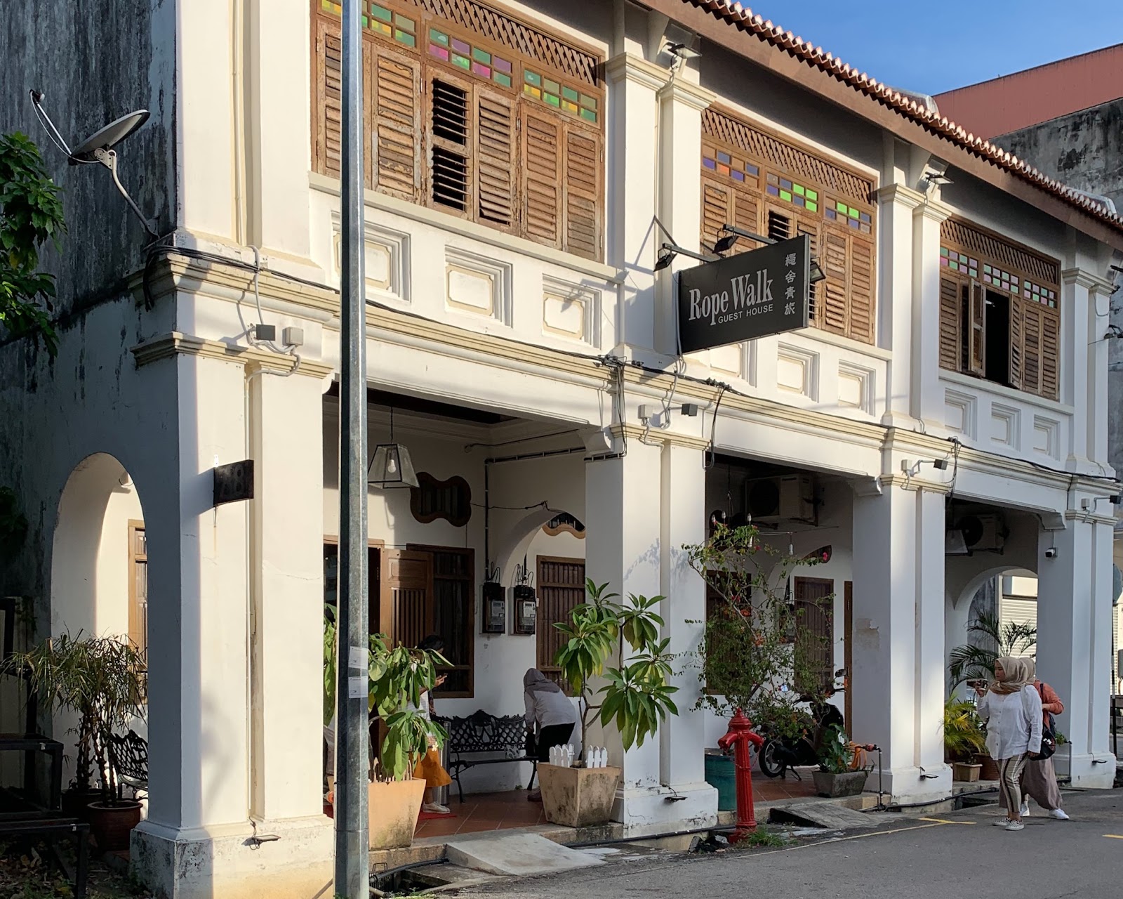 Review Rope Walk Guest House di Penang AKUCHICHIE