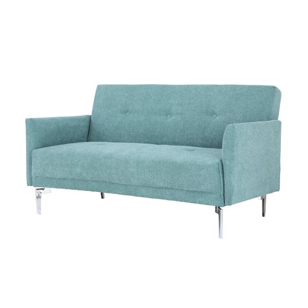 KURT Sofa Vải 2 Chỗ 140x75x77 cm Màu Xanh lá