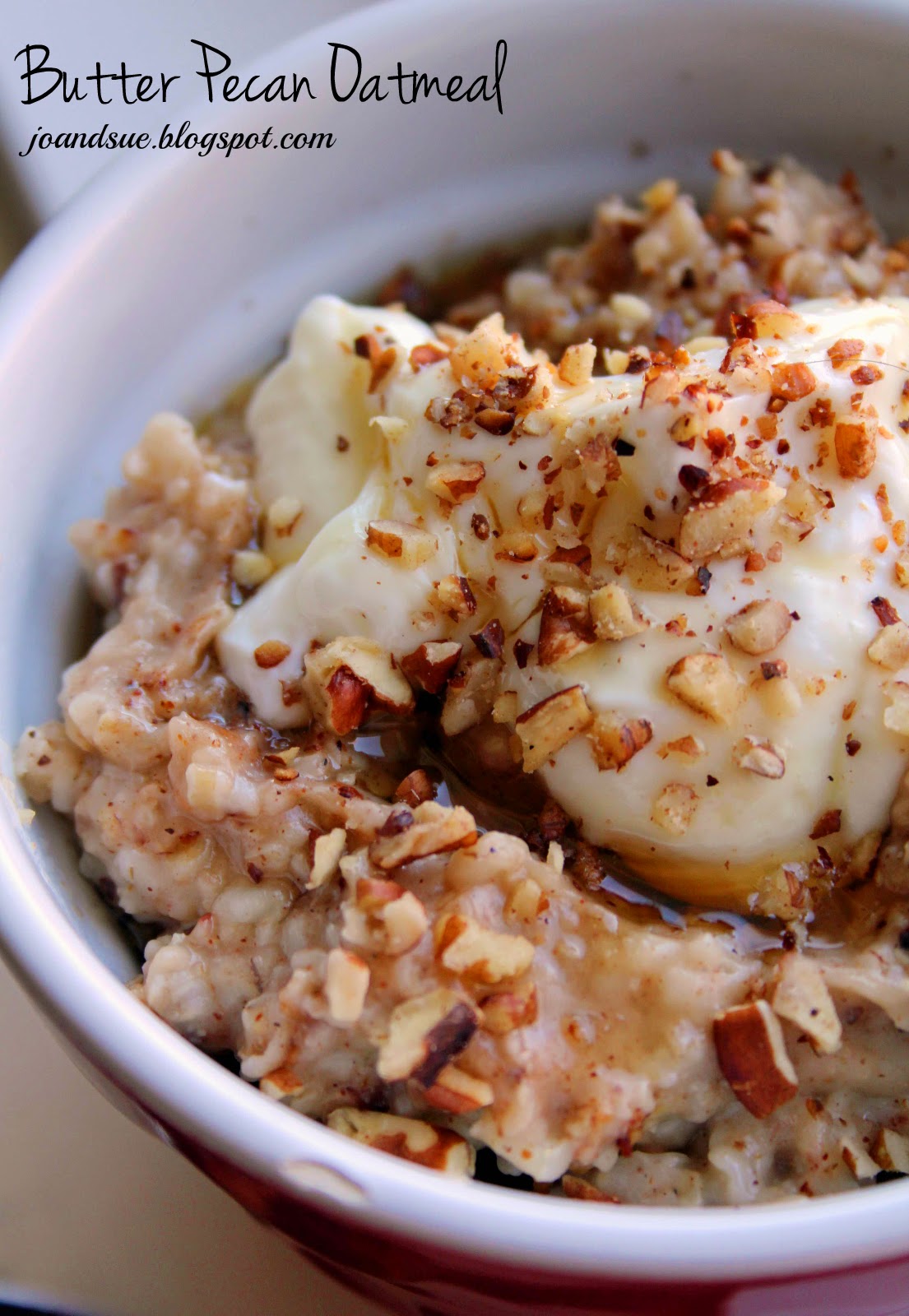 Jo and Sue Butter Pecan Oatmeal (Single Serving)