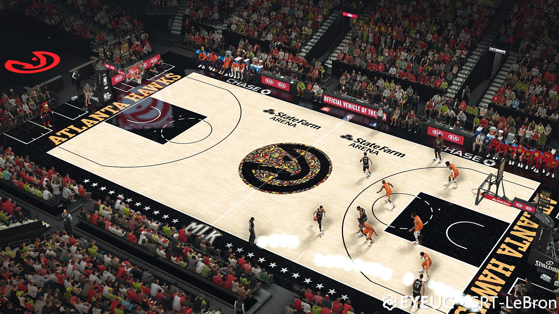 NBA 2K21 Atlanta Hawks 20 21 City Court by SRT LeBron Shuajota: NBA NBA 2K21 Atlanta Hawks 20 21 City Court by SRT LeBron Shuajota: NBA