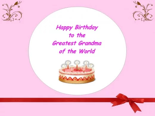 birthday wishes for grandmother