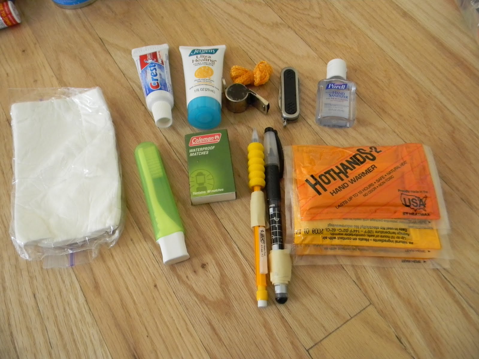 Off the Wheaten Path: A Gluten Free Emergency...Kit: The Backpack Method