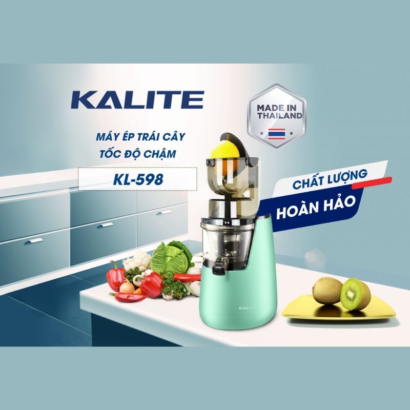 [Tặng voucher 200k + Bộ hộp] Kalite Máy ép chậm KL-598