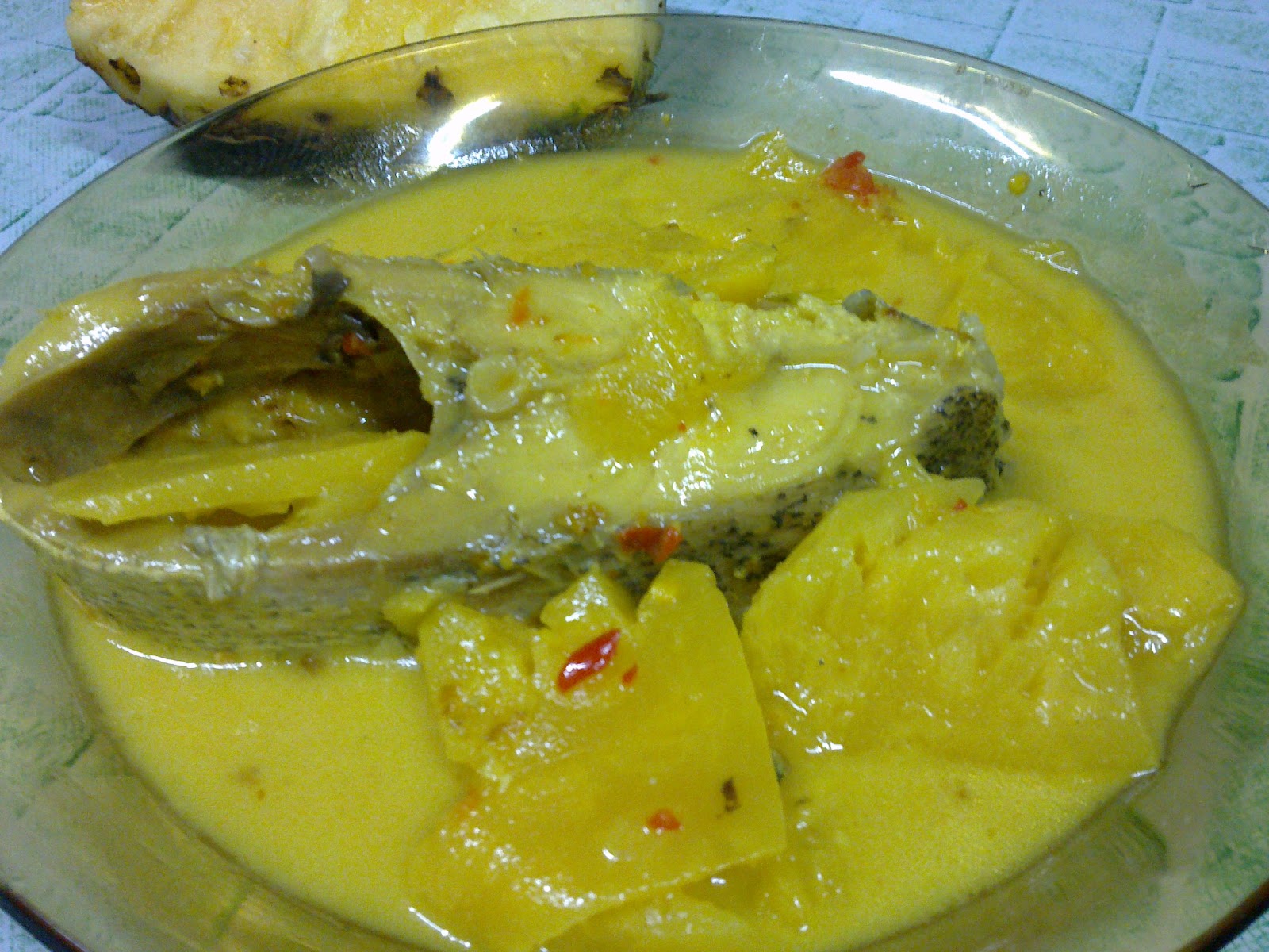 Mak Lang's Recipes Galore Masak Lemak Ikan Kaci