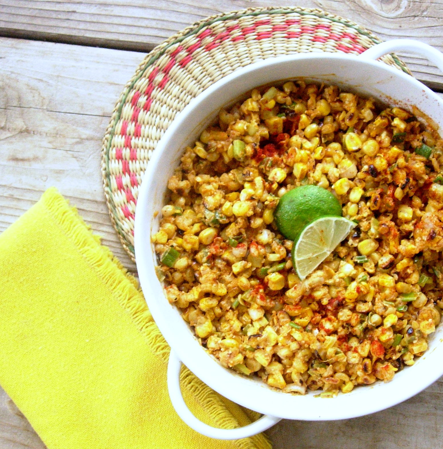 Elote Corn in a Bowl This Is How I Cook
