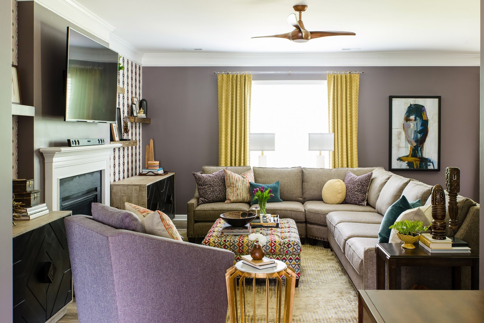 Dwell By Cheryl Colorful And Cozy Charlotte Living
