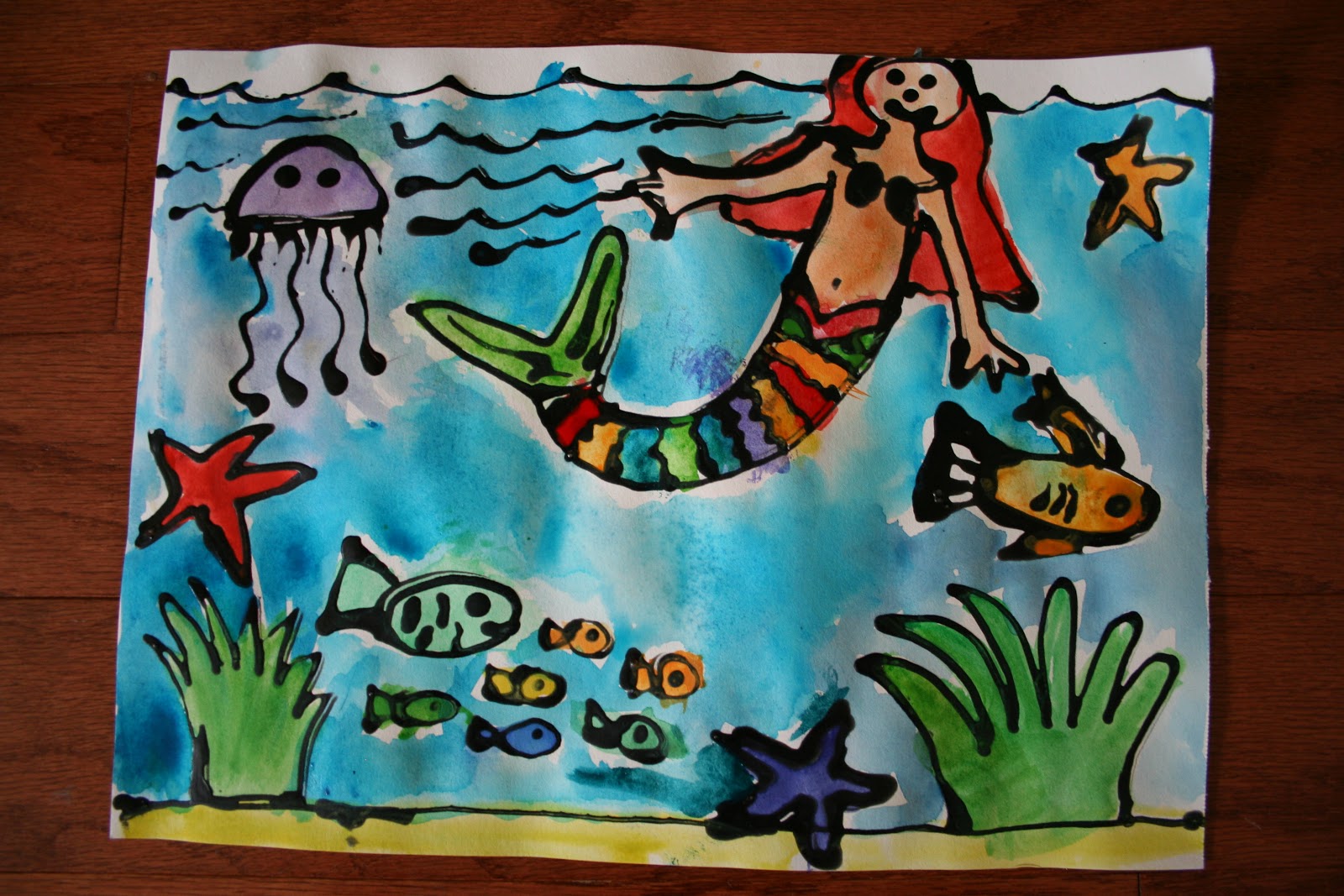 Pink and Green Mama: Favorite Watercolor Projects For Kids