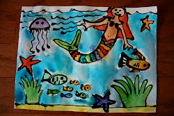 glue watercolor projects resist painting elmer mama pink paint crafts craft activities favorite water watercolour project mucilage paper ocean kid