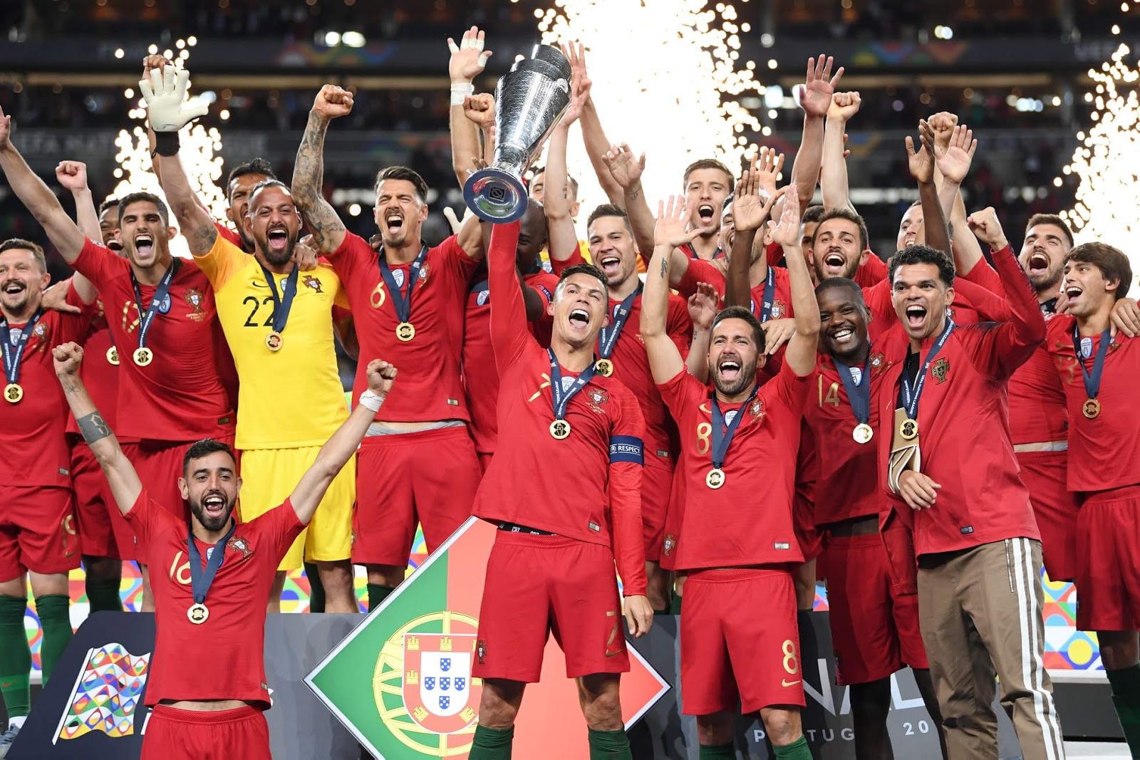 TOP SCORER UEFA NATIONS LEAGUE 2020 visual data 5