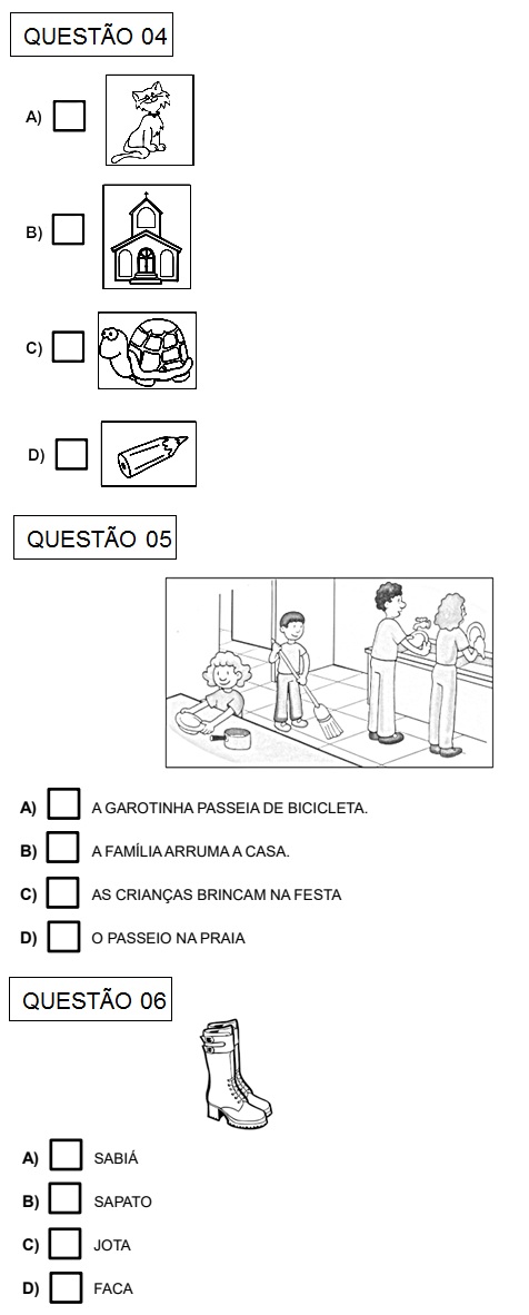 Simulado Spaece - 2º Ano - Língua Portuguesa ~ Cantinho das Atividades