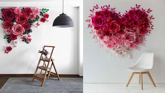 Como usar flores de papel gigante na decoração -Galera Fashion