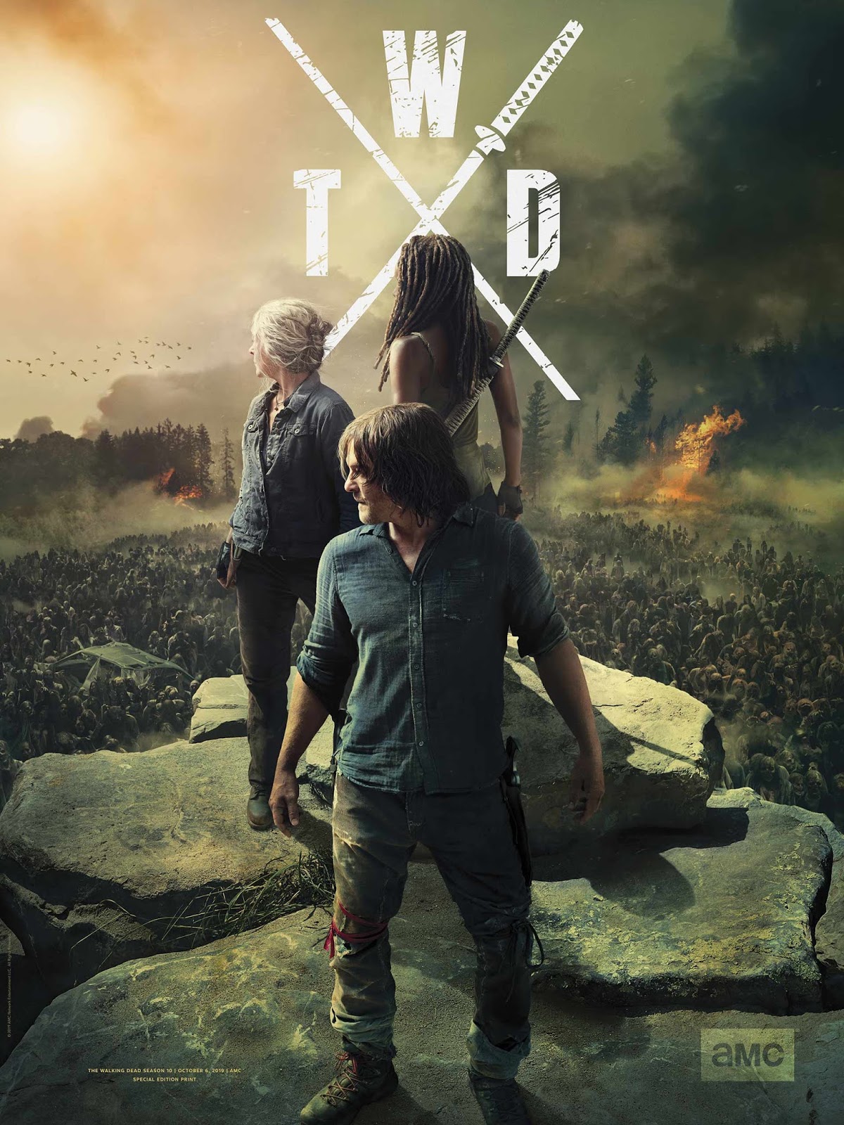 The Walking Dead Saison 10 Netflix The Walking Dead Temporada 10 Latino HD 720p - Mega Series HD