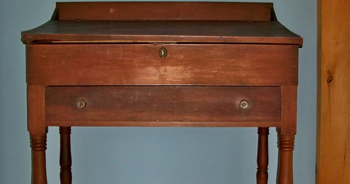 Goshen Antiques and Art ANTIQUE COUNTRY STAND UP TEACHER'S DESK FOR SALE
