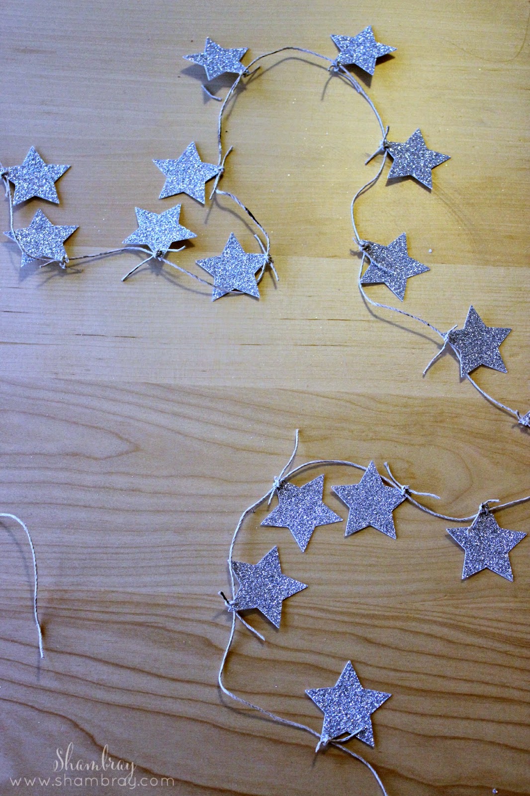 Гирлянда из звездочек своими руками из бумаги