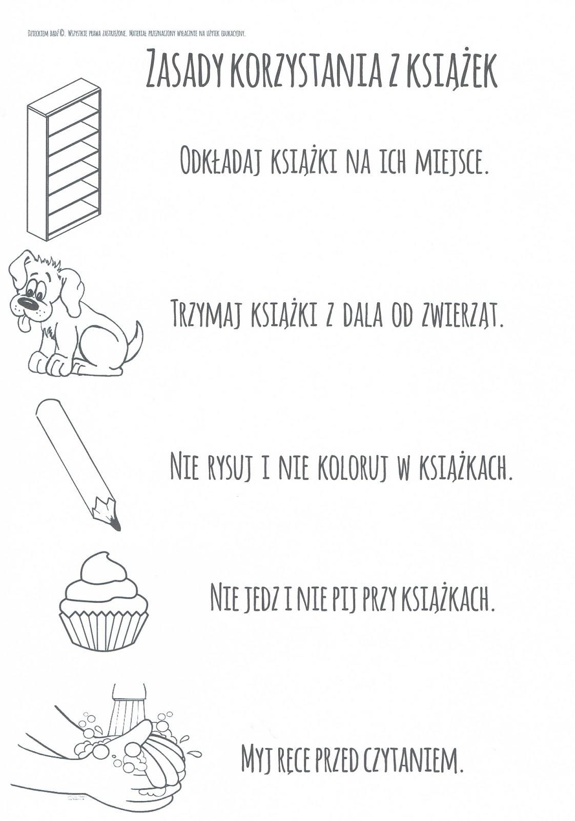 Wiersz O Książce Dla Dzieci Przedszkole Katolickie w Elblągu