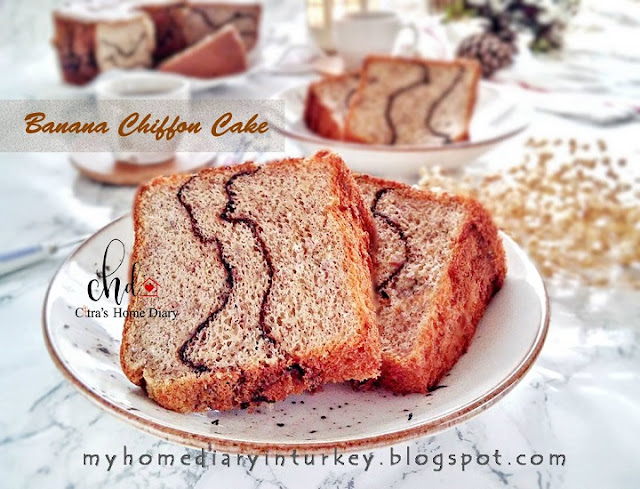 Banana Chiffon Cake Recipe with video