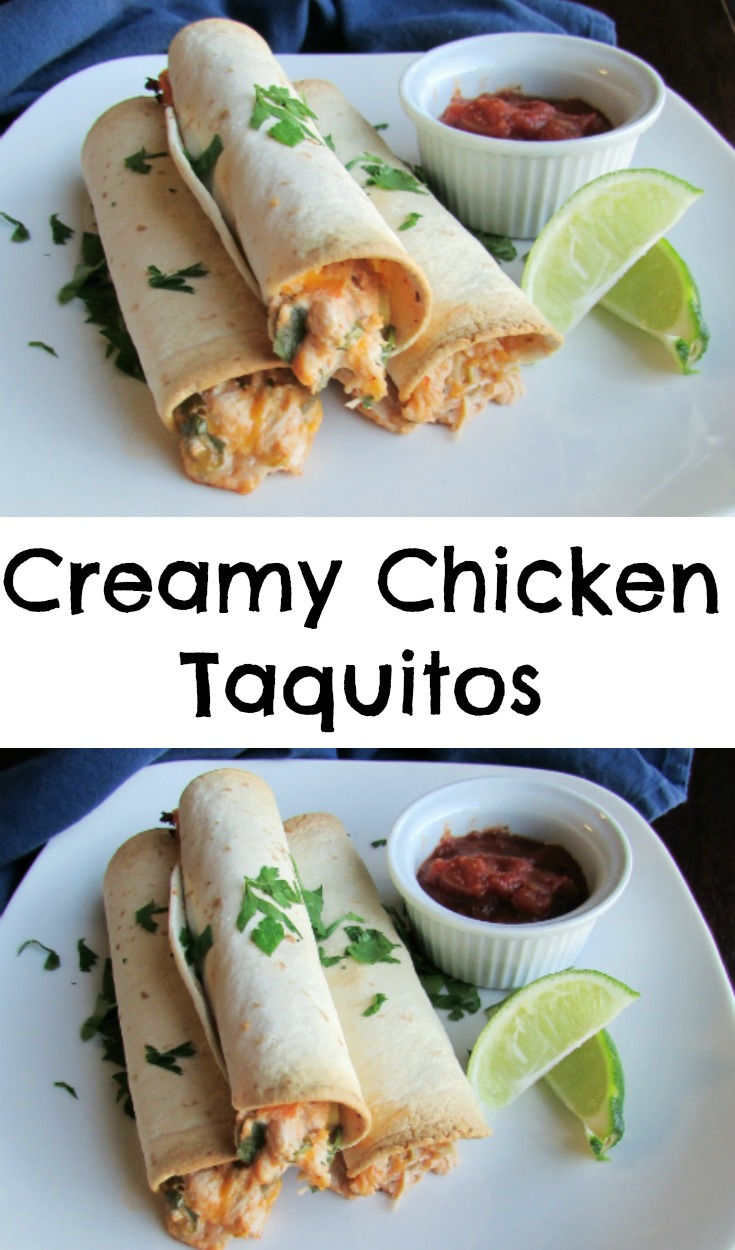 Cooking With Carlee Laura's Creamy Chicken Taquitos