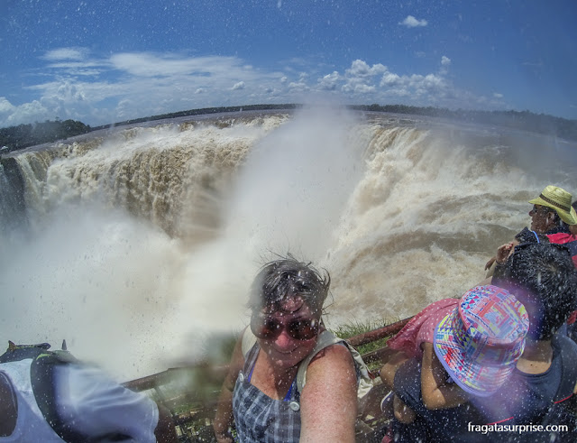 Garganta do Diabo, no lado argentino das Cataratas do Iguaçu