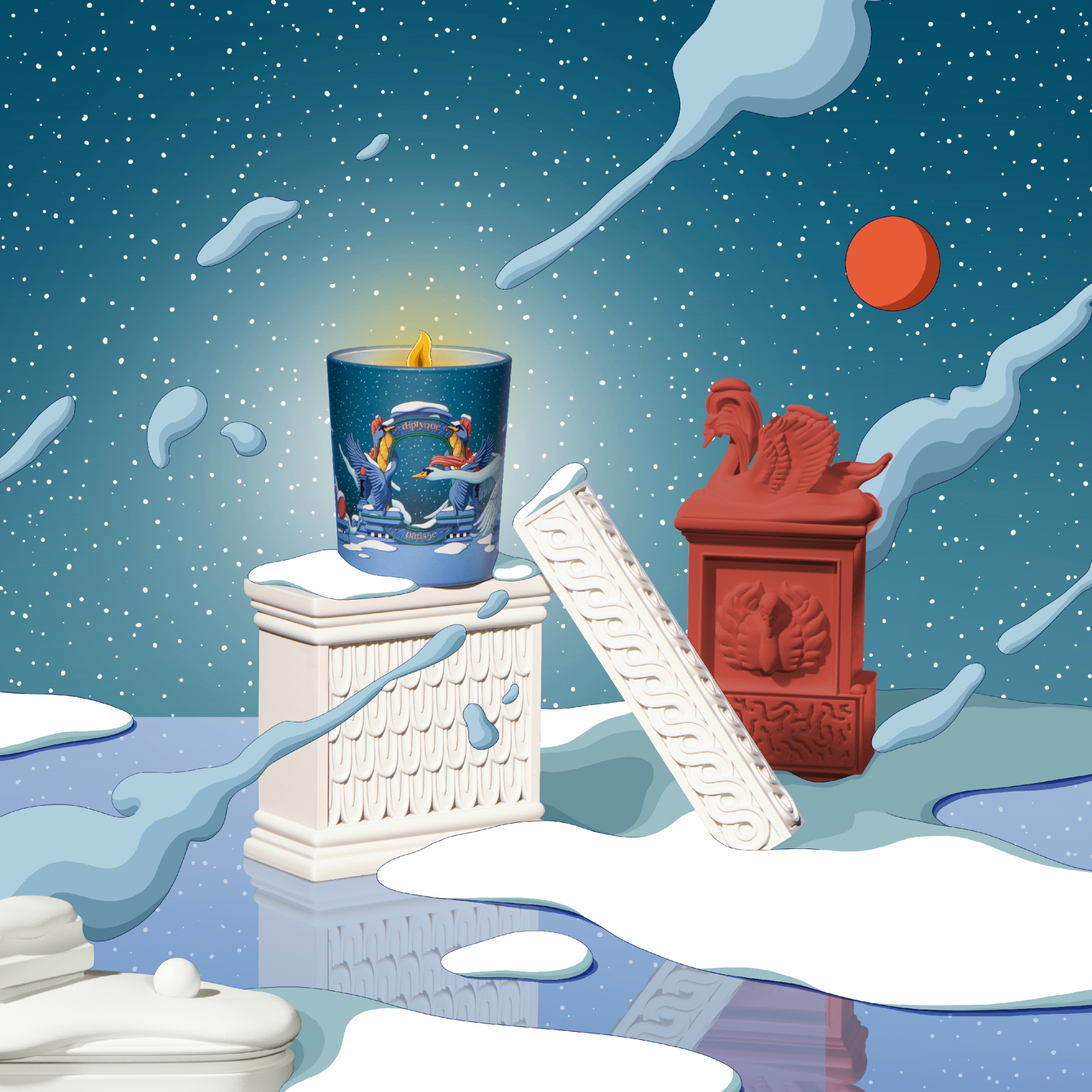 Amber Feather Diptyque 2025 - Main Image