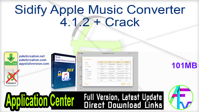 Sidify apple music converter for mac Sidify apple music converter for mac