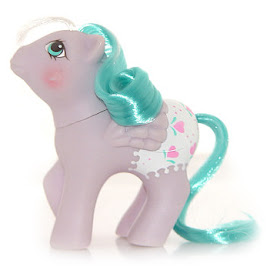 My Little Pony Baby Dots 'n Hearts Year Seven Baby Fancy Pants Ponies G1 Pony