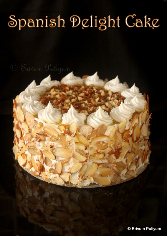 Erivum Puliyum Spanish Delight Cake  San Marcos Cake(Step by Step