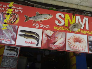 N.SHANMUGAM fish stall TIrupati