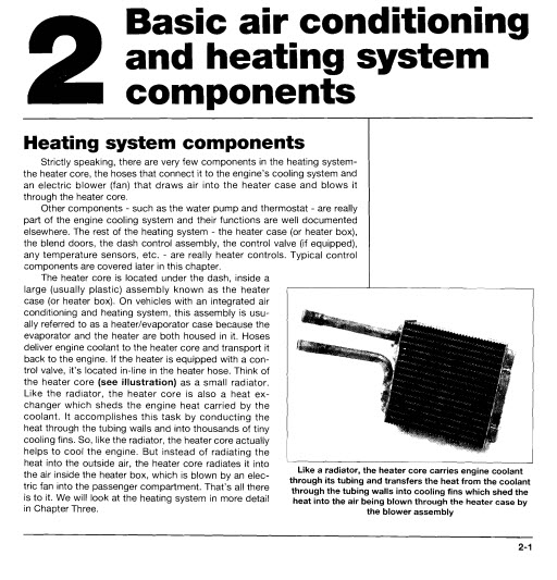 HAYNES HEATING AND AIR CONDITIONING (CLASSICAL) Automotive Library