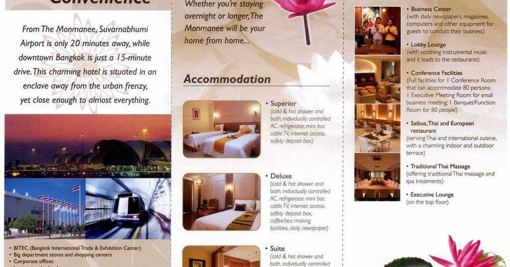 Jumbouey: Contoh Hotel Brochure In English