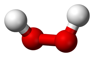 Hidrojen peroksit 3D top modeli