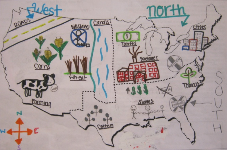 Mr Gray History: Student Work - Sectionalism Posters