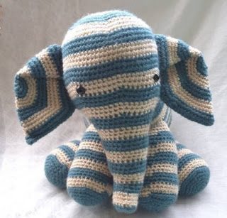 PATRON GRATIS ELEFANTE AMIGURUMI 43558