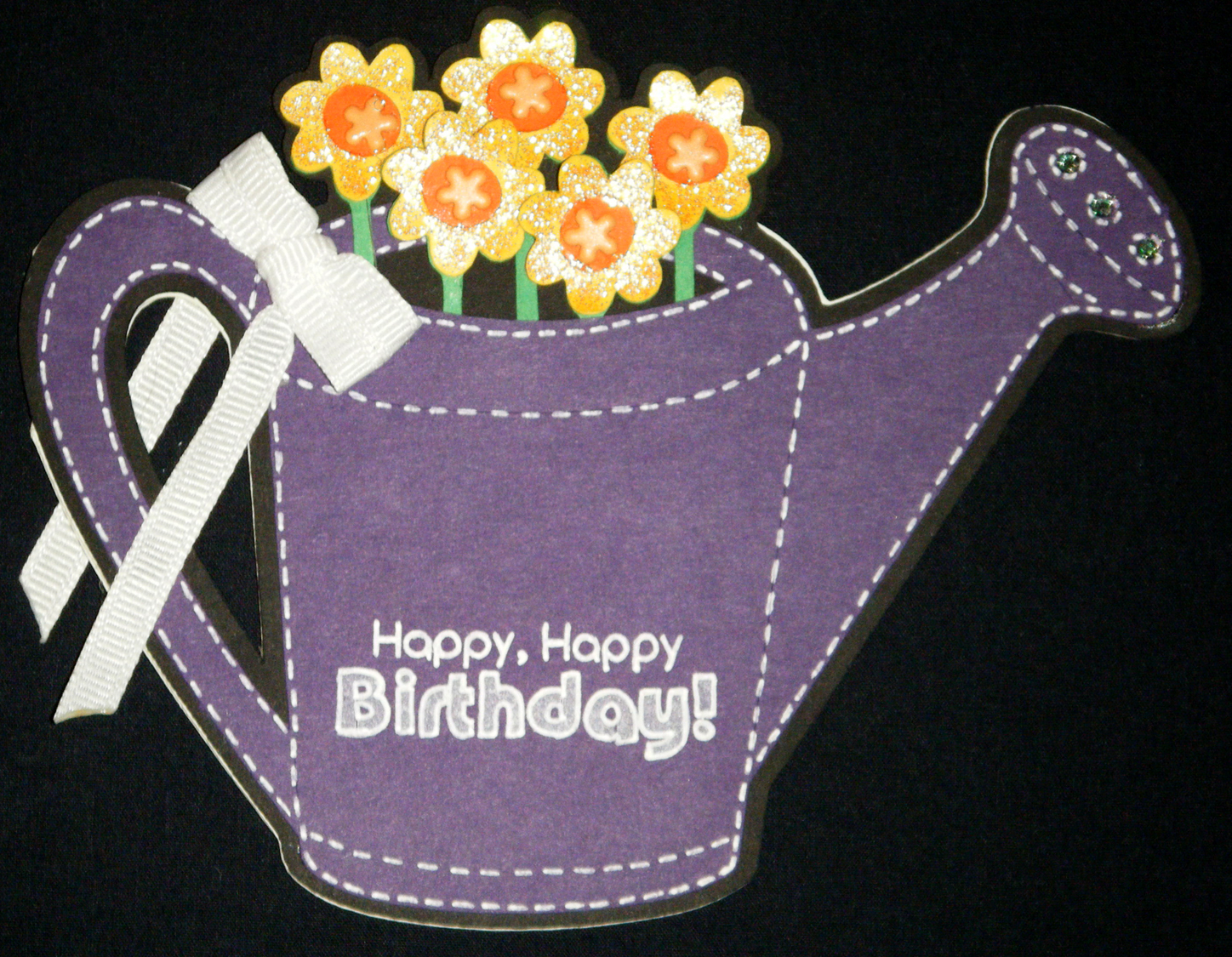 Cards by CG Watering Can Shaped Card
