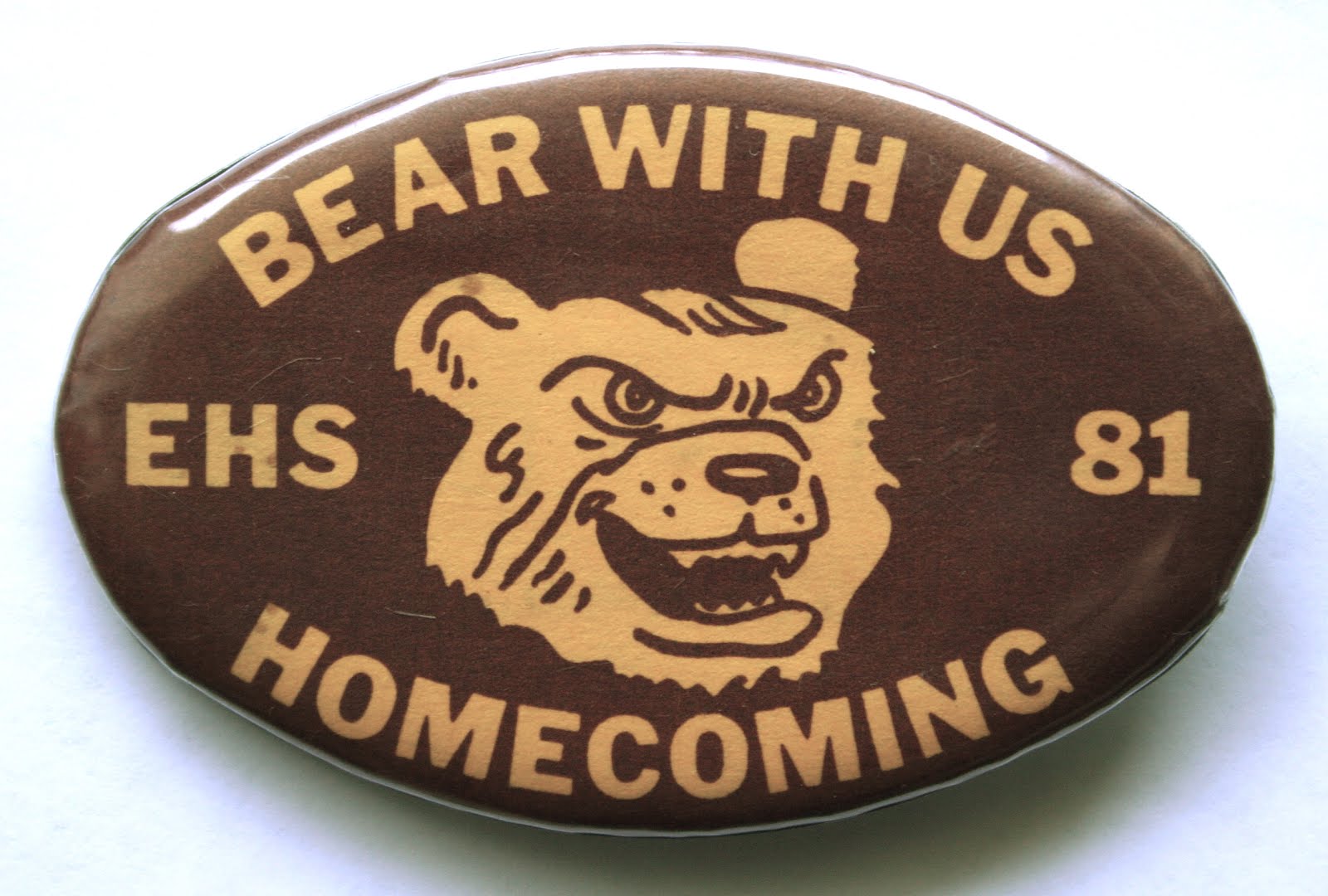 Visions of Minnesota 1981 Eveleth High School Button