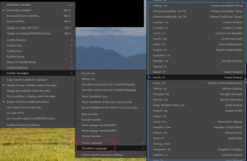 potplayer language settings potplayer language settings