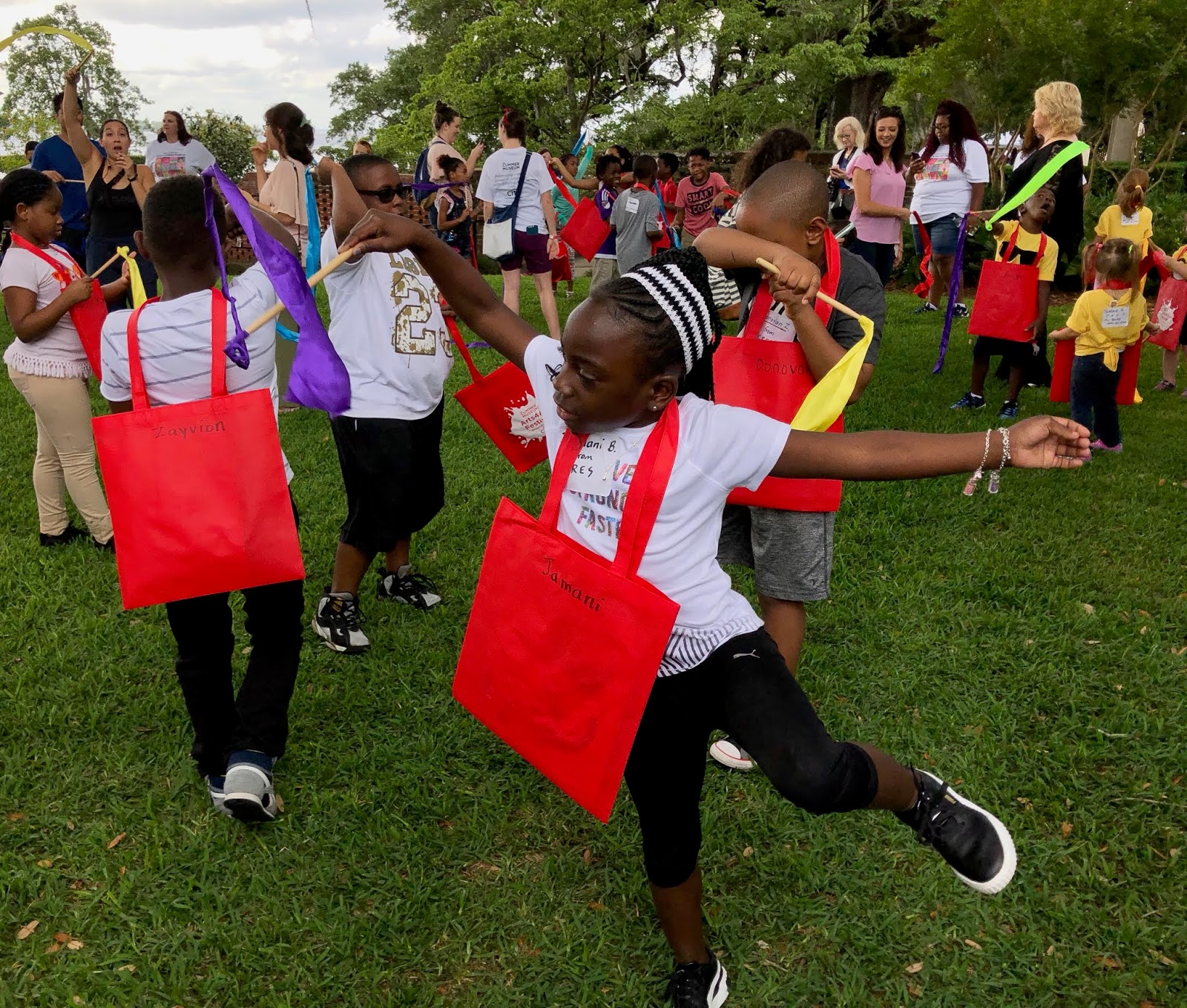 Art Talk Cres Cres Students Field Trip To Arts4all Festival At