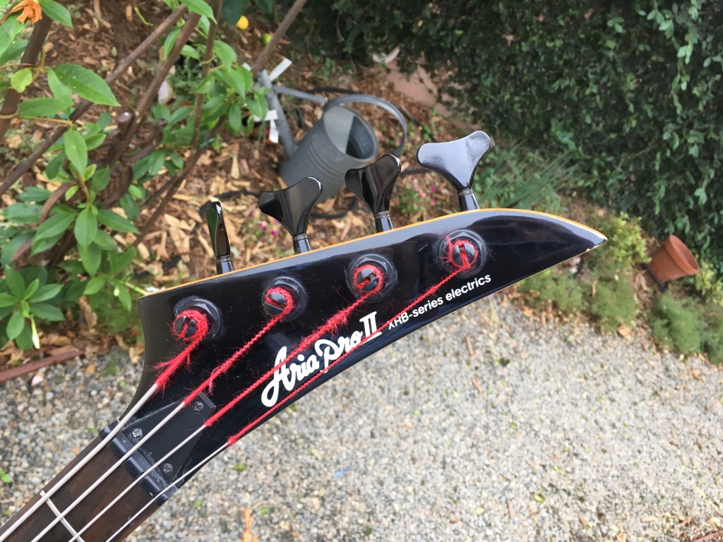 Rex and the Bass 1987 Aria Pro II XRB2A Electric Bass Review