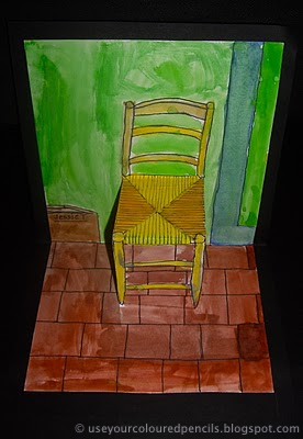 chair painting van gogh