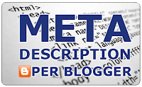 Meta description blogger