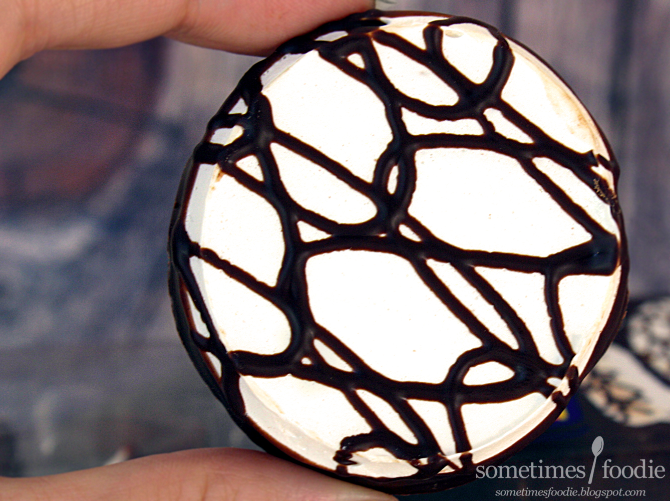 Sometimes Foodie Chocolate Meringue & Almond Creme Cookies Aldi