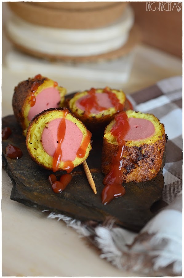 rebozado para los corn dogs