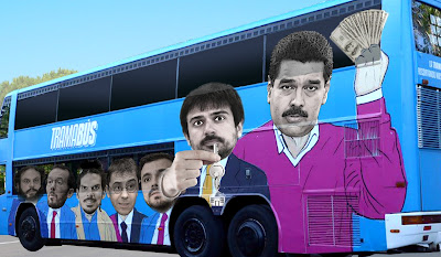 #TramaBUS  Tramabús, el autobús de Podemos.