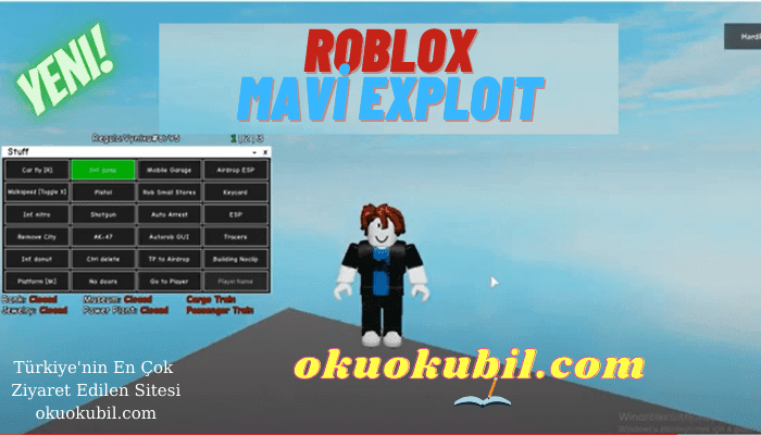 Roblox Mavi Exploit v2 Script Kodları İçin Injector Programı Türkçe