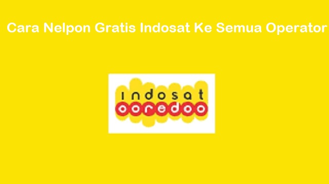 Cara daftar nelpon indosat ke operator lain