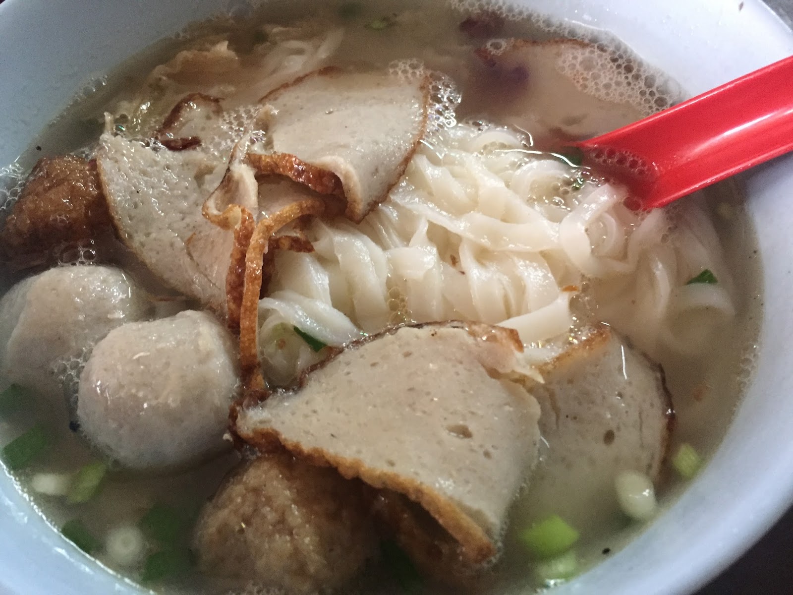 food+road trip Teo Chew Fishball Noodle Soup Pudu, KL, Malaysia.