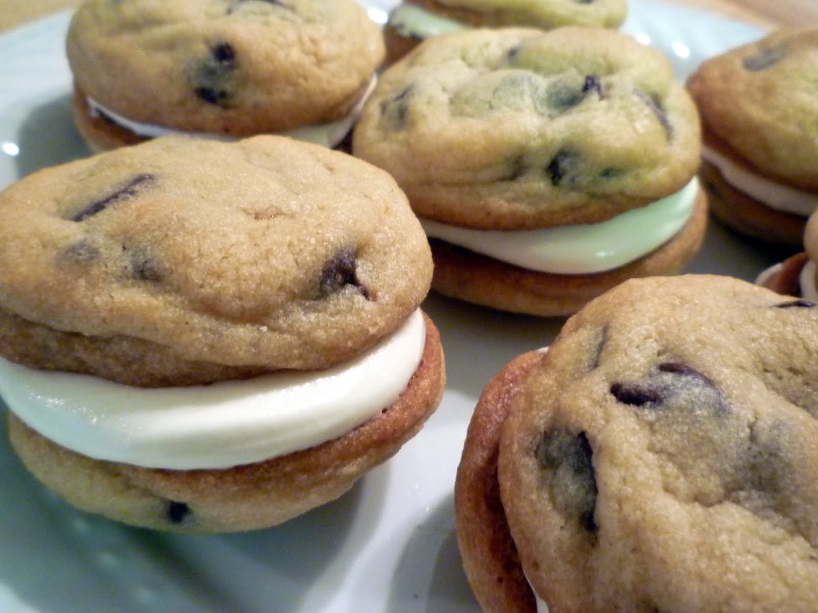 What's Baking in the Chocolate Chip Sandwich Cookies with