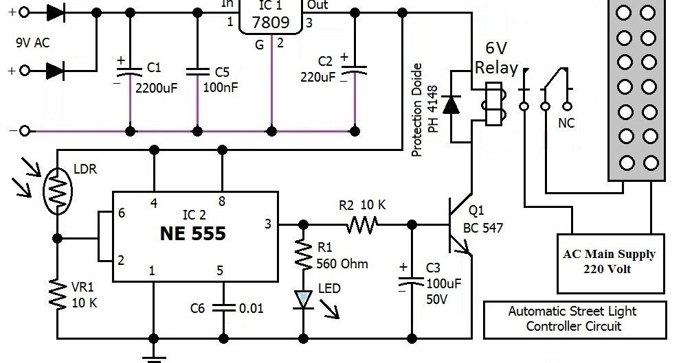 Light Circuit Diagram Electronics Circuits Students | Wiring Circuit