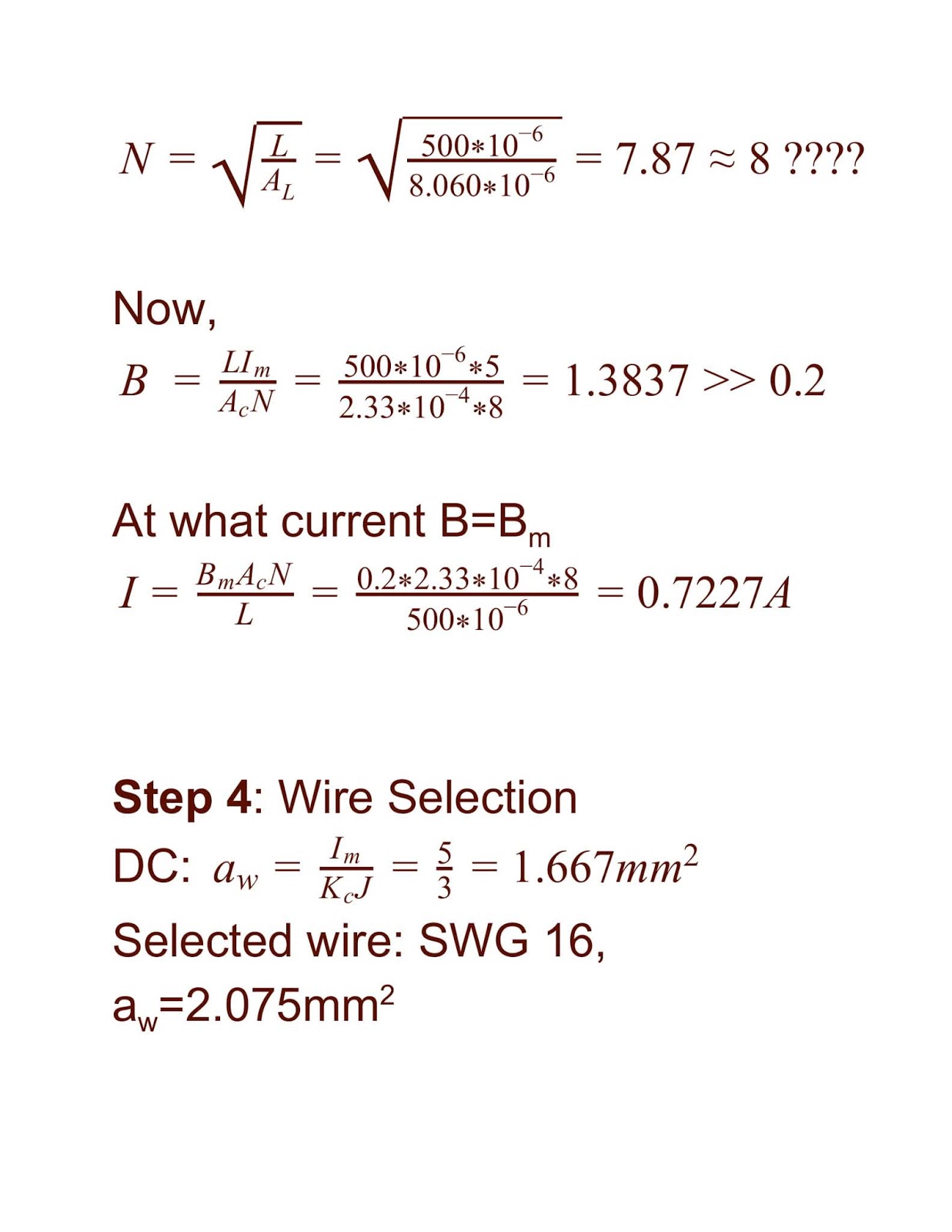 High frequency Power Inductor Design DC & AC Electronics/Electrical